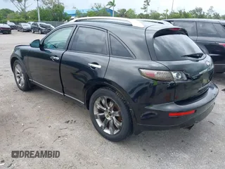 2005 Infiniti FX with VIN JNRAS08U35X106723, listed as a IAAI auction lot 42621543 with 170,558 mi miles and . Bid and sale history available at DreamBid. Image 3.