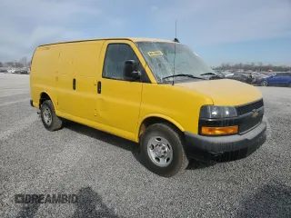 2020 Chevrolet Express Cargo Van with VIN 1GCWGAFPXL1226464, listed as a Copart auction lot 44780515 with 149,395 mi miles and Clean Title. Bid and sale history available at carsss.com. Image 4.