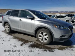 2013 Mazda CX-9 Sport with VIN JM3TB2BA7D0409506, listed as a Copart auction lot 43003285 with 193,375 mi miles and Salvage Title. Bid and sale history available at carsss.com. Image 4.