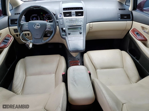 2010 Lexus HS 250h with VIN JTHBB1BA1A2011785, listed as a Copart auction lot 70591324 with 147,335 mi miles and Salvage Title. Bid and sale history available at carsss.com. Image 8.
