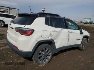 2019 Jeep Compass High Altitude with VIN 3C4NJDCB0KT672721, listed as a Copart auction lot 49393495 with 90,630 mi miles and Salvage title. Bid and sale history available at DreamBid. Image 3.