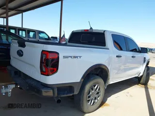 2024 Ford Ranger XLT with VIN 1FTER4GHXRLE52080, listed as a IAAI auction lot 41992449 with 4,083 mi miles and . Bid and sale history available at DreamBid. Image 13.