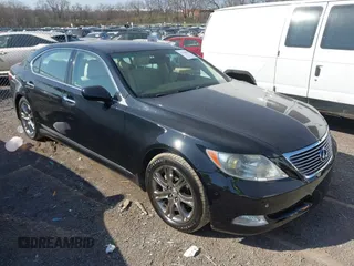 2007 Lexus LS 460 L with VIN JTHGL46F675002422, listed as a IAAI auction lot 41788055 with 139,139 mi miles and . Bid and sale history available at DreamBid. Image 1.