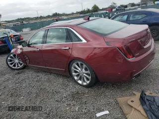 2017 Cadillac CT6 Platinum AWD z VIN 1G6KN5R60HU173474, wystawiony jako Copart lot #51207715 z przebiegiem 43 627 mil mil oraz Szkody całkowita. Historia ofert i sprzedaży dostępna na DreamBid. Obrazek 2.