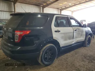 2014 Ford Utility Police Interceptor with VIN 1FM5K8AR5EGB59229, listed as a Copart auction lot 78055074 with 0 mi miles and Clean Title. Bid and sale history available at carsss.com. Image 3.