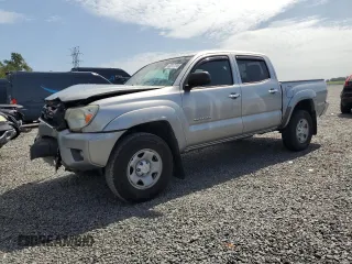 2015 Toyota Tacoma PreRunner with VIN 3TMJU4GN2FM175566, listed as a Copart auction lot 62817235 with 114,744 mi miles and Salvage title. Bid and sale history available at DreamBid. Image 1.