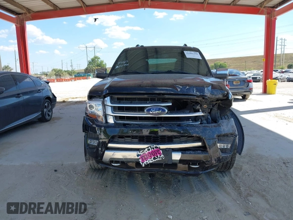 2016 Ford Expedition Platinum with VIN 1FMJU1MT8GEF46122, listed as a IAAI auction lot 41895398 with 103,191 mi miles and . Bid and sale history available at DreamBid. Image 13.