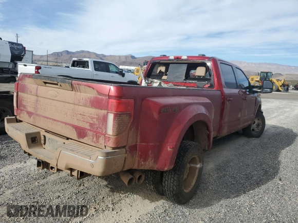 2022 Ford F-350 XL with VIN 1FT8W3DT1NED04813, listed as a Copart auction lot 79741343 with Not Provided miles and Salvage Title. Bid and sale history available at DreamBid. Image 4.