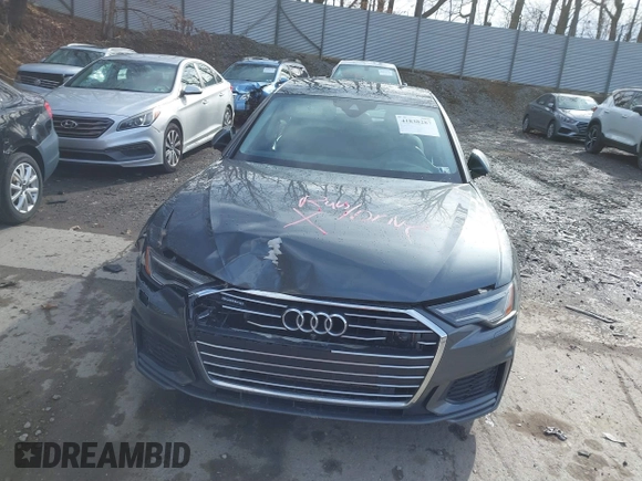2019 Audi A6 Premium Plus with VIN WAUL2AF25KN109319, listed as a IAAI auction lot 41838287 with 61,556 mi miles. Bid and sale history available at carsss.com. Image 22.