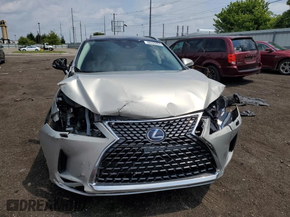 2021 Lexus RX 450h with VIN 2T2JGMDA5MC071860, listed as a Copart auction lot 60229955 with 61,500 mi miles and Non repairable. Bid and sale history available at DreamBid. Image 5.
