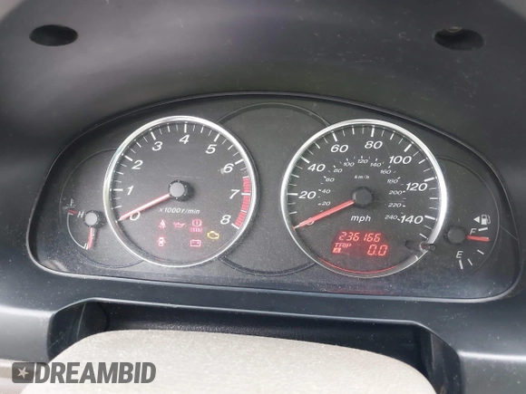 2003 Mazda 6 i with VIN 1YVFP80C135M24500, listed as a IAAI auction lot 42110125 with 236,166 mi miles and . Bid and sale history available at DreamBid. Image 7.