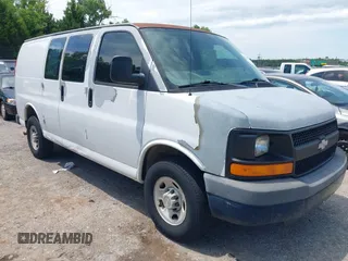2009 Chevrolet Express Cargo with VIN 1GCGG25C991136904, listed as a IAAI auction lot 42616402 with 165,309 mi miles and . Bid and sale history available at DreamBid. Image 1.