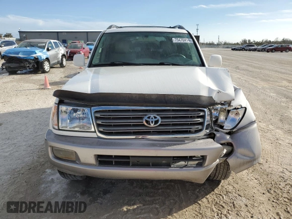 2004 Toyota Land Cruiser with VIN JTEHT05J142054926, listed as a Copart auction lot 75470414 with 269,894 mi miles and Salvage Title. Bid and sale history available at carsss.com. Image 5.