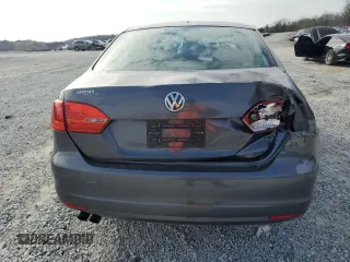 2012 Volkswagen Jetta Sedan SE w/Convenience & Sunroof PZEV with VIN 3VWBP7AJXCM317268, listed as a Copart auction lot 44038685 with 121,302 mi miles and Salvage Title. Bid and sale history available at carsss.com. Image 6.