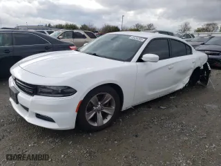 2016 Dodge Charger SXT with VIN 2C3CDXHG4GH280544, listed as a Copart auction lot 49434395 with 103,484 mi miles and Salvage Title. Bid and sale history available at carsss.com. Image 1.