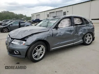 2016 Audi Q5 Premium Plus with VIN WA1L2AFP0GA070629, listed as a Copart auction lot 54038235 with 65,026 mi miles and Salvage title. Bid and sale history available at DreamBid. Image 1.