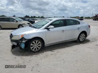 2013 Buick LaCrosse Leather with VIN 1G4GC5ER1DF156654, listed as a Copart auction lot 62234385 with 136,687 mi miles and Clean title. Bid and sale history available at DreamBid. Image 1.