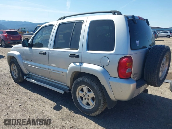2002 Jeep Liberty Limited with VIN 1J4GL58K92W331131, listed as a IAAI auction lot 42131647 with Not provided miles and . Bid and sale history available at DreamBid. Image 3.