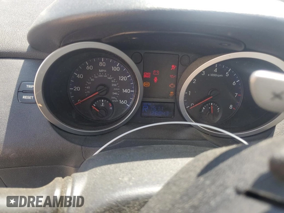 2010 Hyundai Genesis Coupe with VIN KMHHT6KD5AU014219, listed as a Copart auction lot 55022775 with 126,043 mi miles and Salvage title. Bid and sale history available at DreamBid. Image 9.