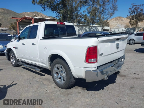 2016 Ram 1500 with VIN 1C6RR6JM0GS376625, listed as a IAAI auction lot 41622822 with 109,459 mi miles and . Bid and sale history available at DreamBid. Image 3.
