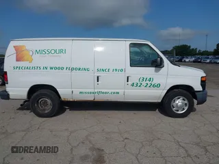 2013 Ford Econoline Cargo Commercial with VIN 1FTNE2EWXDDA52072, listed as a IAAI auction lot 42523635 with 262,097 mi miles and . Bid and sale history available at DreamBid. Image 13.