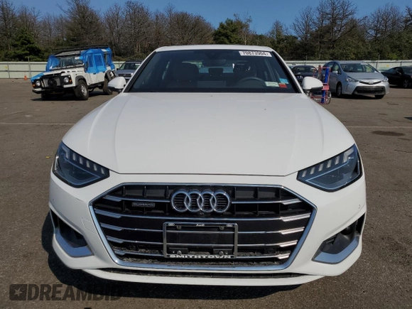 2021 Audi A4 Premium Plus z VIN WAUBBAF42MA086198, wystawiony jako Copart lot #70873904 z przebiegiem 18 667 mil mil oraz Szkoda całkowita • Salvage title. Historia ofert i sprzedaży dostępna na DreamBid. Obrazek 5.