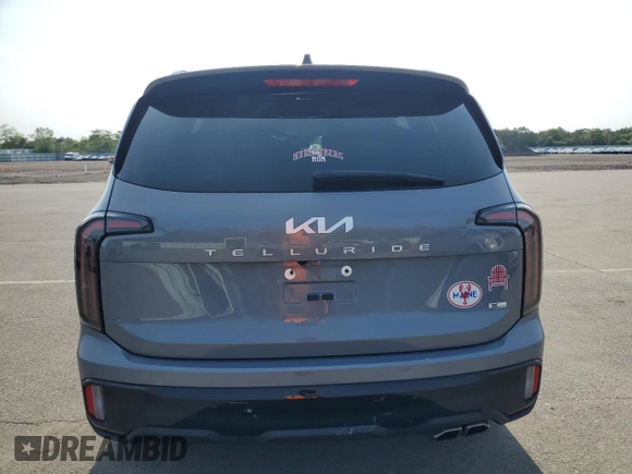 2024 Kia Telluride EX X-Line с VIN 5XYP3DGC0RG454043, выставлен на аукционе Copart как лот 59605825 с пробегом 13 606 миль миль и Списание • Salvage title. История ставок и продаж доступна на DreamBid. Изображение 6.