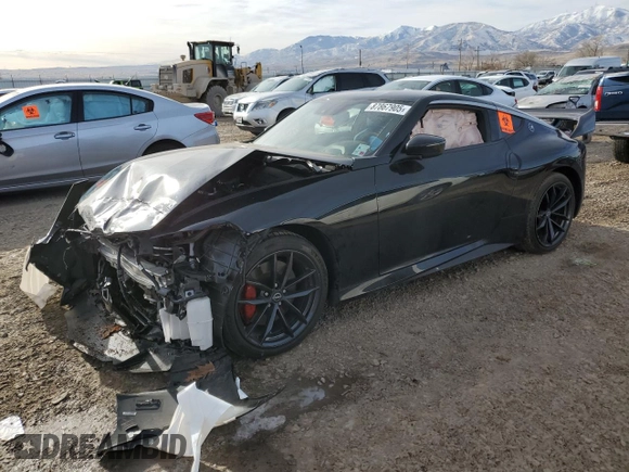 2023 Nissan Z Performance with VIN JN1BZ4BH6PM311169, listed as a Copart auction lot 87867905 with 27,203 mi miles and Salvage title. Bid and sale history available at DreamBid. Image 1.
