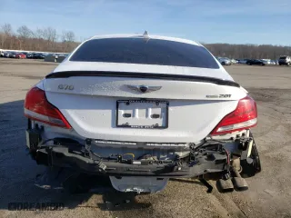 2019 Genesis G70 2.0T Advanced with VIN KMTG44LAXKU031672, listed as a Copart auction lot 69764592 with 40,888 mi miles. Bid and sale history available at carsss.com. Image 6.