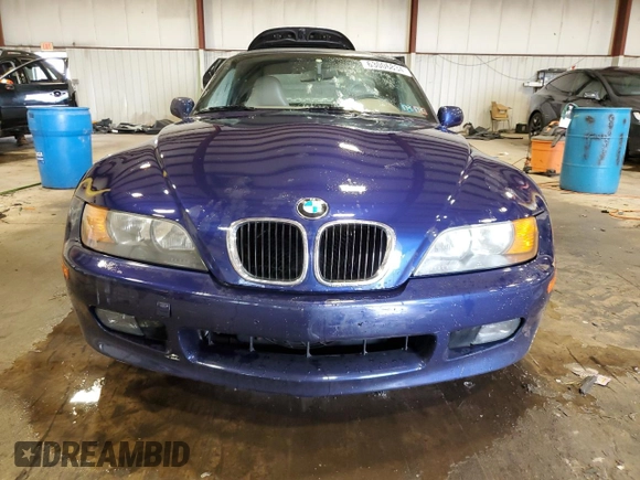 1997 BMW 3 Series 1.9L with VIN 4USCH7323VLE05039, listed as a Copart auction lot 63006834 with 37,689 mi miles and Salvage Title. Bid and sale history available at carsss.com. Image 5.