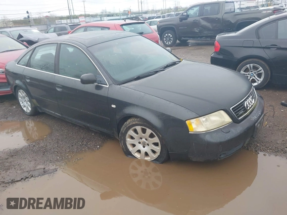 1998 Audi A6 with VIN WAUBA24BXWN149960, listed as a IAAI auction lot 41898746 with 230,268 mi miles. Bid and sale history available at carsss.com. Image 1.