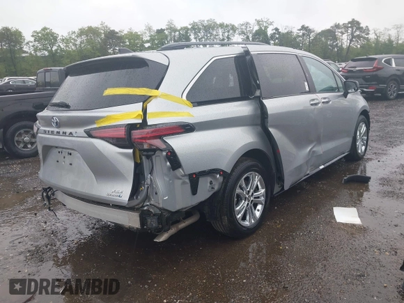 2023 Toyota Sienna XSE with VIN 5TDDSKFC8PS106342, listed as a IAAI auction lot 42290000 with 13,420 mi miles and . Bid and sale history available at DreamBid. Image 4.