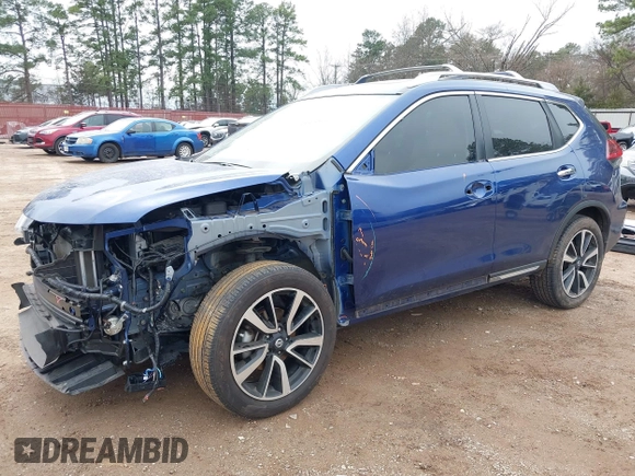 2018 Nissan Rogue S with VIN JN8AT2MT6JW492080, listed as a IAAI auction lot 41599656 with 36,992 mi miles and . Bid and sale history available at carsss.com. Image 2.