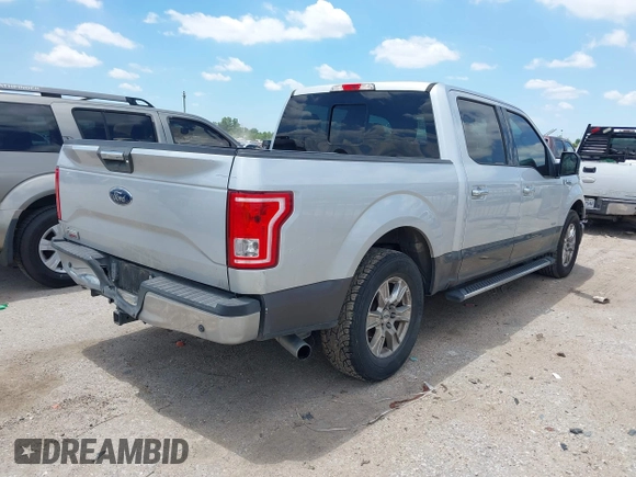 2016 Ford F-150 XL with VIN 1FTEW1CP7GKE01708, listed as a IAAI auction lot 42224770 with 253,191 mi miles and . Bid and sale history available at DreamBid. Image 4.