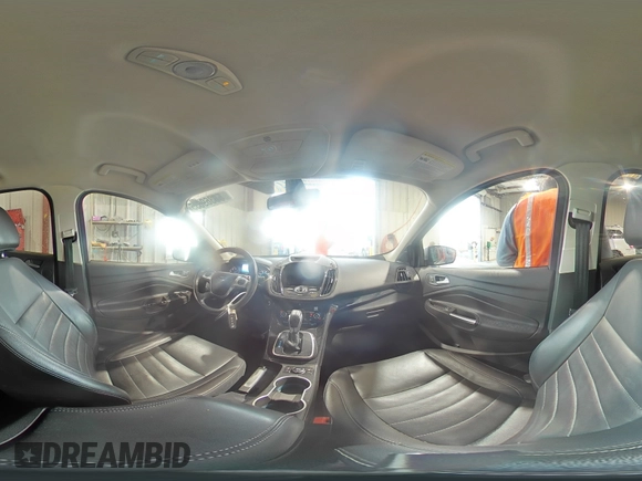 2014 Ford Escape Titanium с VIN 1FMCU0J98EUA35069, выставлен на аукционе Copart как лот 58369635 с пробегом 92 323 миль миль и Списание • Salvage title. История ставок и продаж доступна на DreamBid. Изображение 16.
