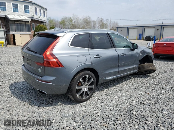 2019 Volvo XC60 Inscription with VIN LYV102RL0KB298567, listed as a Copart auction lot 54501325 with 31,777 mi miles and Salvage title. Bid and sale history available at DreamBid. Image 3.