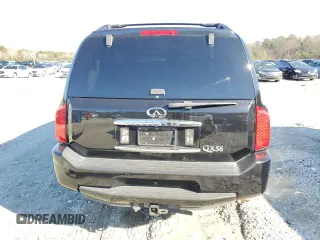2004 Infiniti QX56 with VIN 5N3AA08A74N808274, listed as a Copart auction lot 42179185 with 0 mi miles and Salvage Title. Bid and sale history available at carsss.com. Image 6.