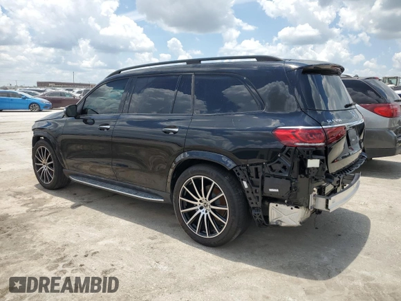 2022 Mercedes-Benz GLS 450 with VIN 4JGFF5KE0NA716893, listed as a Copart auction lot 58740754 with 18,212 mi miles and Clean Title. Bid and sale history available at DreamBid. Image 2.