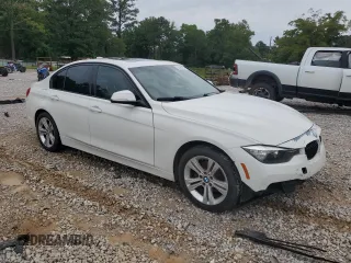2016 BMW 3 Series 328i with VIN WBA8E9C56GK646865, listed as a Copart auction lot 55961825 with 137,665 mi miles and Salvage title. Bid and sale history available at DreamBid. Image 4.