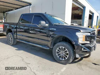 2019 Ford F-150 XL with VIN 1FTEW1EP2KFC25018, listed as a Copart auction lot 63105465 with 60,331 mi miles and Salvage title. Bid and sale history available at DreamBid. Image 4.