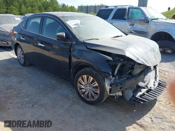 2017 Nissan Sentra S with VIN 3N1AB7AP6HY206348, listed as a IAAI auction lot 41693898 with 105,673 mi miles. Bid and sale history available at carsss.com. Image 1.