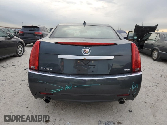 2010 Cadillac CTS Premium with VIN 1G6DS5EV9A0104827, listed as a Copart auction lot 81690744 with 81,813 mi miles and Salvage title. Bid and sale history available at DreamBid. Image 6.