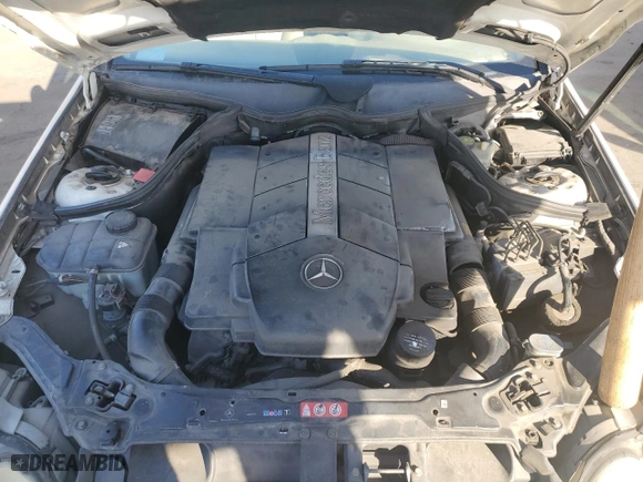 2005 Mercedes-Benz CLK-Class 5.0L with VIN WDBTJ75J95F147182, listed as a Copart auction lot 89086525 with 194,343 mi miles and Clean Title. Bid and sale history available at carsss.com. Image 11.