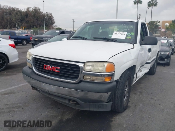 2000 GMC New Sierra 1500 SLE with VIN 1GTEC14T4YE363679, listed as a IAAI auction lot 41467204 with 150,724 mi miles. Bid and sale history available at carsss.com. Image 16.