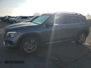 2020 Mercedes-Benz GLB with VIN WDC4M4HB7LW001256, listed as a Copart auction lot 49274995 with 34,831 mi miles and Salvage Title. Bid and sale history available at carsss.com. Image 1.