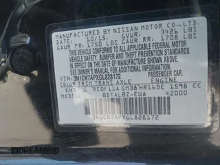 2016 Nissan Versa S z VIN 3N1CN7APXGL828172, wystawiony jako IAAI lot #40830717 z przebiegiem 53 910 mil mil oraz . Historia ofert i sprzedaży dostępna na DreamBid. Obrazek 9.
