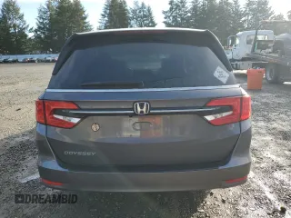 2022 Honda Odyssey EX-L with VIN 5FNRL6H74NB060729, listed as a Copart auction lot 46912765 with 41,023 mi miles and Salvage Title. Bid and sale history available at DreamBid. Image 6.