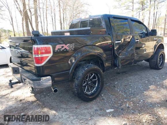 2011 Ford F-150 XLT with VIN 1FTFW1ET8BFA70797, listed as a IAAI auction lot 41909232 with 118,843 mi miles. Bid and sale history available at carsss.com. Image 4.