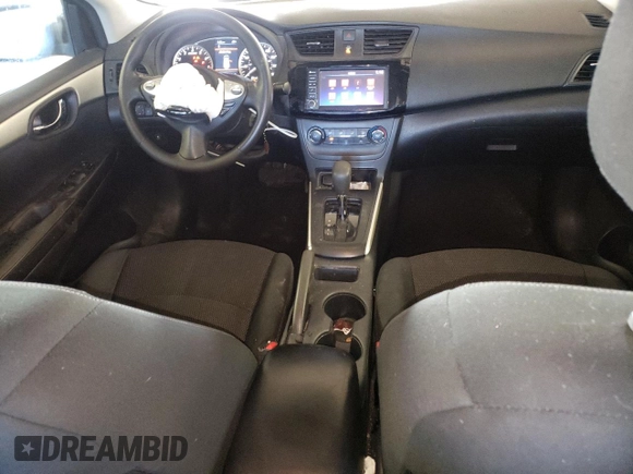 2019 Nissan Sentra S z VIN 3N1AB7AP0KY314665, wystawiony jako Copart lot #38094454 z przebiegiem 82 611 mil mil oraz Szkoda całkowita • Salvage title. Historia ofert i sprzedaży dostępna na DreamBid. Obrazek 8.