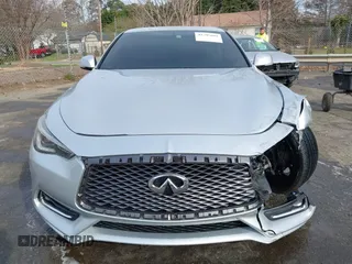 2018 Infiniti Q60 Luxe with VIN JN1EV7EK3JM343134, listed as a IAAI auction lot 41795601 with 61,826 mi miles and . Bid and sale history available at carsss.com. Image 12.
